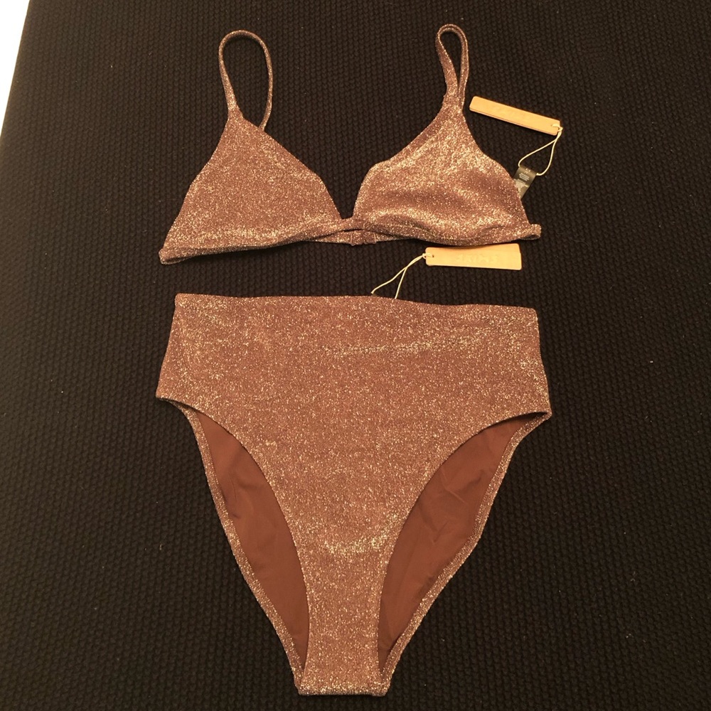 Skims Glitter Bikini Set